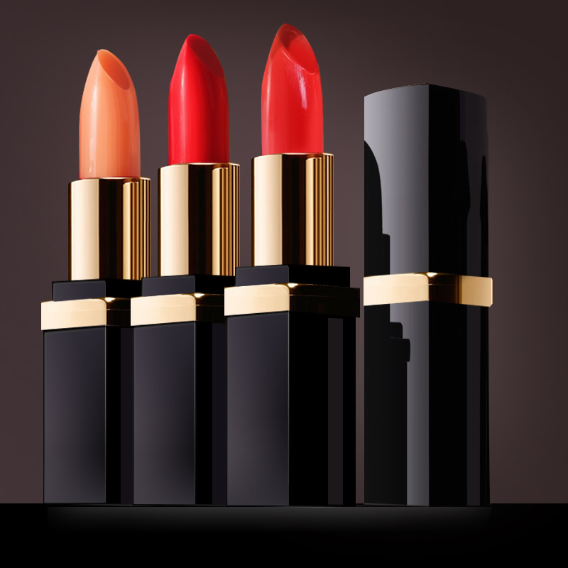 Three jelly lipsticks