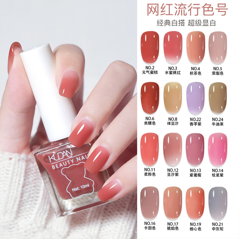 Kudan Ice Water Permeable nail polish