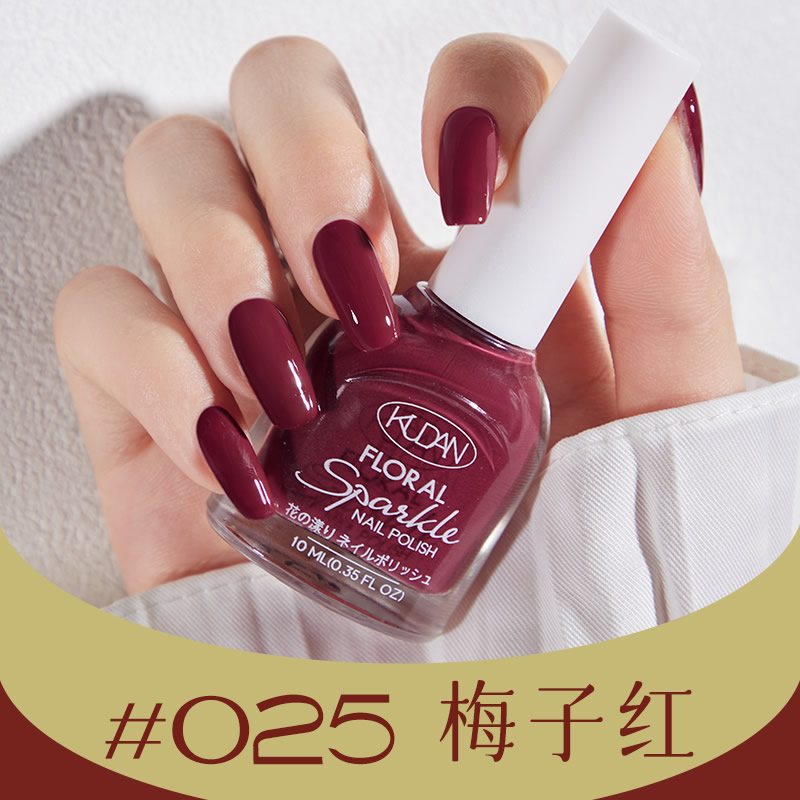 Kudan flower ripple water-based nail polish